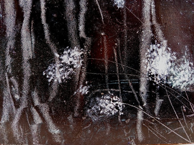 Image supplémentaire 3: Art conceptuel Paysage urbain Peinture "Jardin mystérieux", peintre Serhiy Roy technique mixte carton 