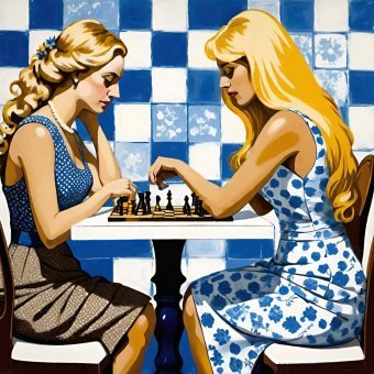 Sztuka cyfrowa "Styl gry umysłowej", artysta cyfrowy MeaHau w Jose Art Gallery