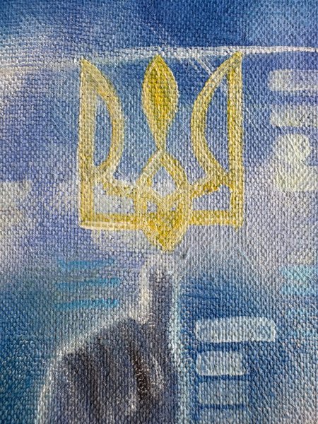 Defender: Symbol of strength and faith Drawing - Kseniya Rovenec