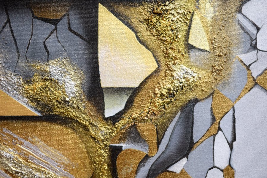 Imagen adicional 1: Abstraccionismo Interior Pintura "Aumento de energía", pintor Viktor Babak acrílico lienzo 