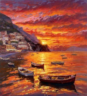 Evening Magic of Amalfi