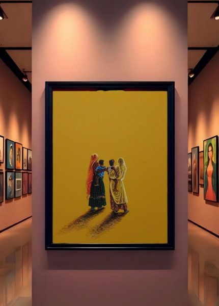 Minimalismus Landschaftsbilder Malerei "Minimalismus" maler/-in Oktay ÖRNEK Acryl Leinwand 