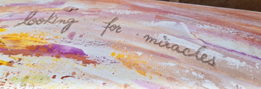 Looking for miracles Painting by Elena Parau