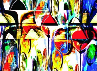 Digital Art "Reflections" by digital artist michael Bertoli at Jose Art Gallery