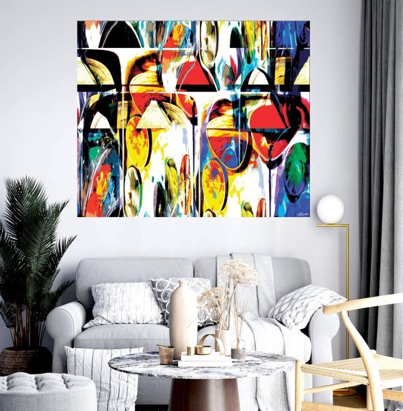 Additional view 2: Pixel art Genre Digital Art Reflections by digital artist michael Bertoli 