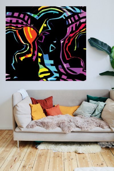 Additional view 3: Pixel art Genre Digital Art Abstracted Moments by digital artist michael Bertoli 