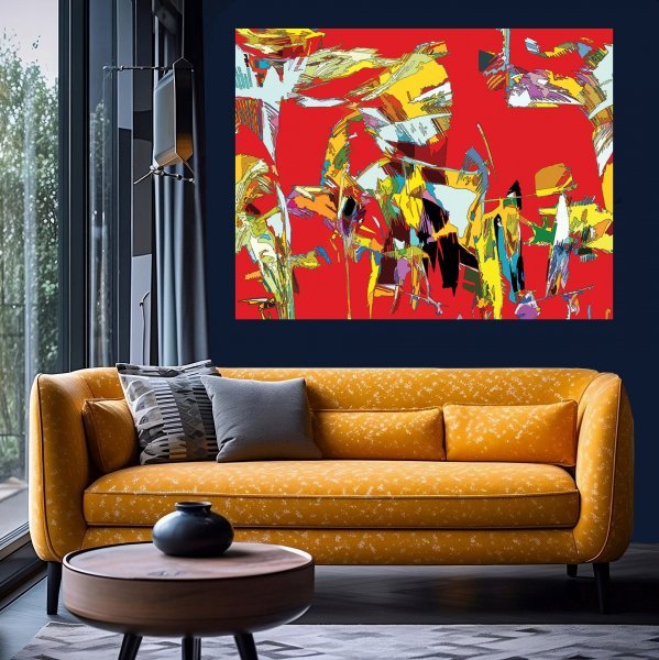 Additional view 1: Pixel art Genre Digital Art Abstract voyage by digital artist michael Bertoli 