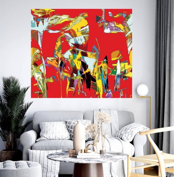 Additional view 2: Pixel art Genre Digital Art Abstract voyage by digital artist michael Bertoli 