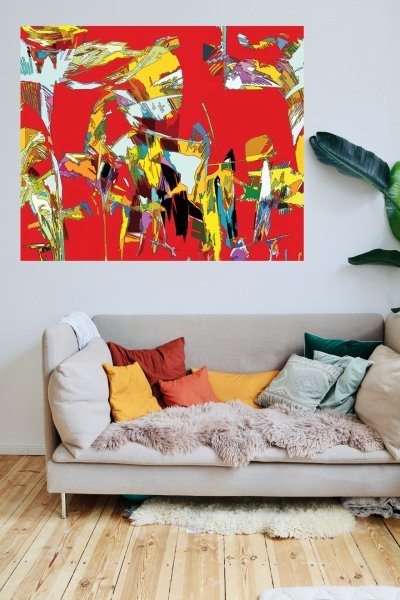 Additional view 3: Pixel art Genre Digital Art Abstract voyage by digital artist michael Bertoli 