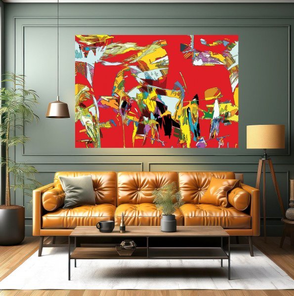 Additional view 4: Pixel art Genre Digital Art Abstract voyage by digital artist michael Bertoli 