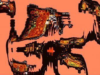 Digital Art "Evolving Pixelscape" by digital artist michael Bertoli at Jose Art Gallery