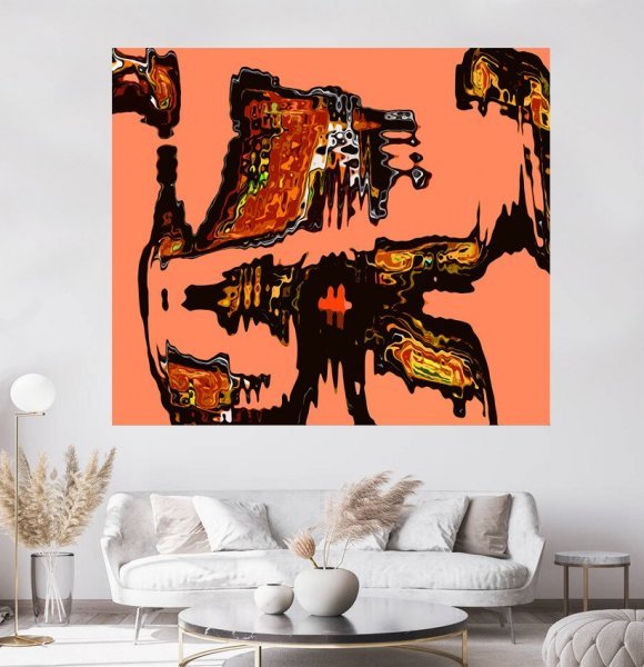 Additional view 1: Pixel art Genre Digital Art Evolving Pixelscape by digital artist michael Bertoli 