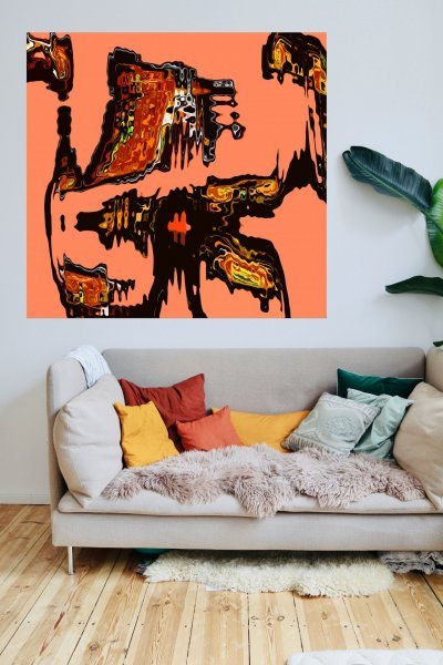 Additional view 3: Pixel art Genre Digital Art Evolving Pixelscape by digital artist michael Bertoli 