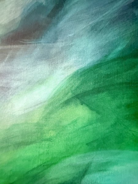 Immagine aggiuntiva 2: Astrattismo Paesaggio Pittura "L'ombra del drago sopra...", pittore Noumenona acrilico tela 