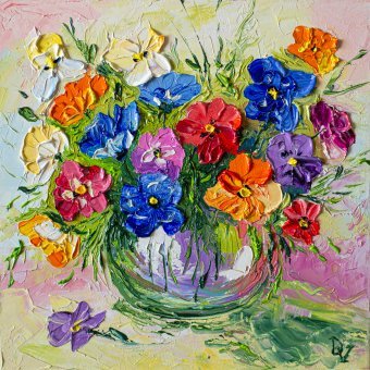 Pansy flowers