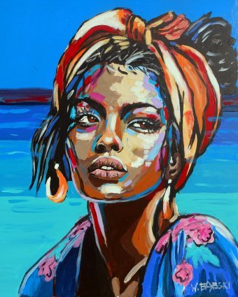 Malerei "Am Meer", maler/-in Babski Wojciech Acryl Leinwand in der Jose Art Gallery