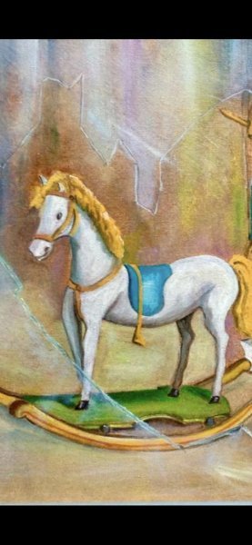 Додаткове зображення 1: Фігуративізм Побутовий Живопис "Спогади", живописець Angelo Ferro масло картон 