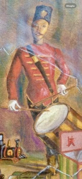 Додаткове зображення 6: Фігуративізм Побутовий Живопис "Спогади", живописець Angelo Ferro масло картон 