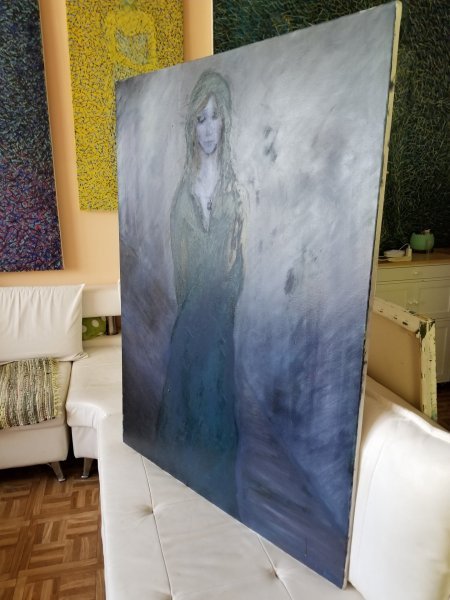 Additional view 3: Impressionism Still-Life Painting Untitled (TR 11) by painter Atom Hovhanesyan oil canvas 