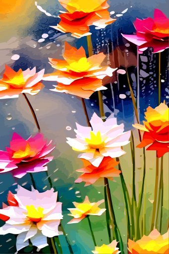 Цифрове мистецтво "Сучасна садова фантазія", цифровий художник Viktor Levchenko в Jose Art Gallery