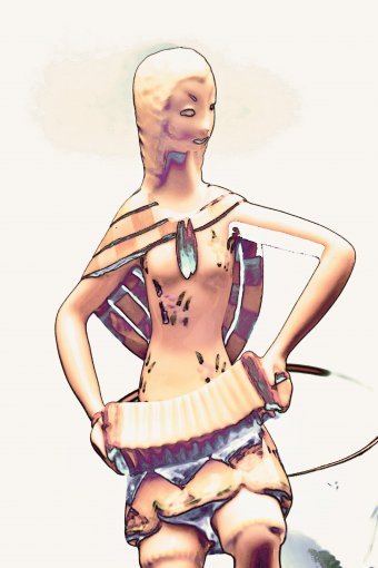 Arte digital "Ecos da Liberdade", artista digital Sergio Luiz Cerezer Benetti Sergio na Jose Art Gallery