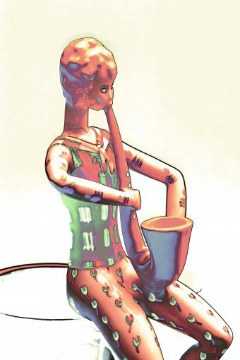 Arte digital "Ecos da Liberdade", artista digital Sergio Luiz Cerezer Benetti Sergio na Jose Art Gallery