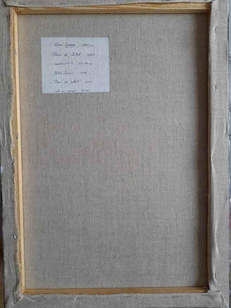 Image supplémentaire 1: Postimpressionisme Intérieur Peinture "Fleur de Soleil", peintre Julia Suprun huile toile 