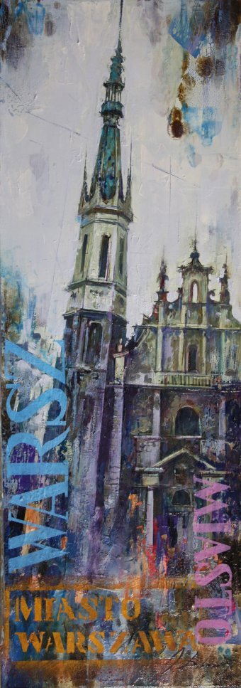 Malerei "Etüde 23. Warschau.", maler/-in Dobrodiy Alexandr Öl Leinwand in der Jose Art Gallery