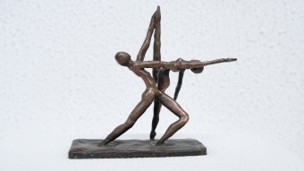 Скульптура "Влюбленная пара танцует", скульптор David Dagaro Бронза в Jose Art Gallery