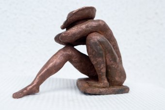 Скульптура "Медитация", скульптор David Dagaro Бронза в Jose Art Gallery