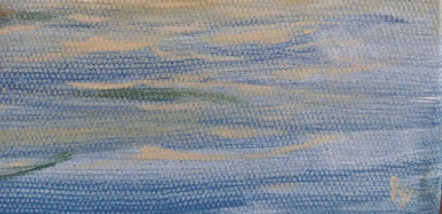 Immagine aggiuntiva 2: Surrealismo Paesaggio marino Pittura "Dov'è il tuo rifugio, uomo?", pittore Serhiy Roy olio tela 