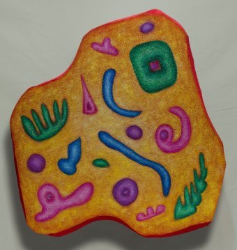 Живопись "Губка 2", живописец Борис Суботик масло ткань в Jose Art Gallery