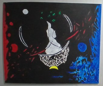 Pintura ".", pintor TREMMOR cxx acuarela papel en Jose Art Gallery