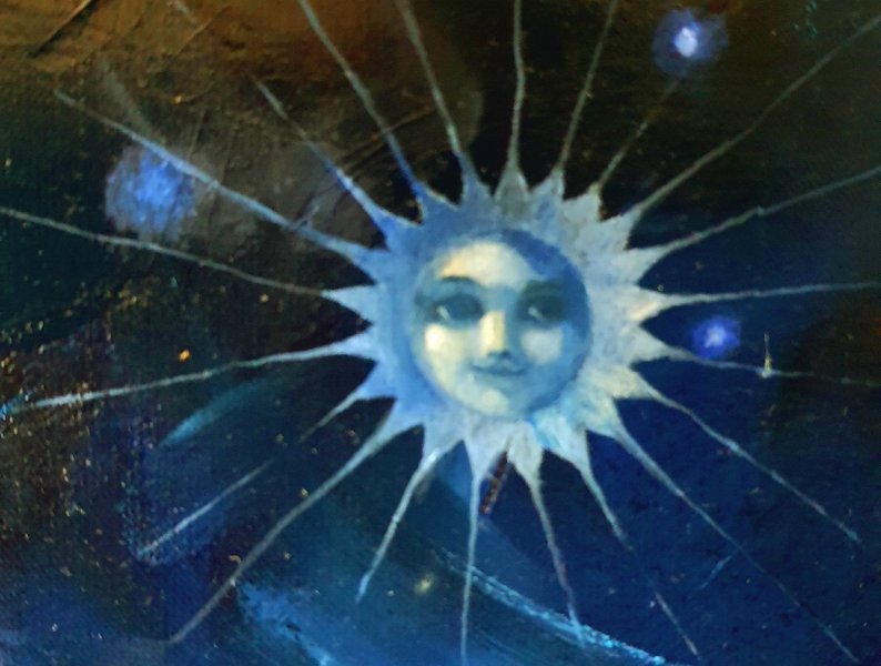 Додаткове зображення 4: Символізм Міфологічний Живопис "Коронація лева", живописець Олена Мацегора масло холст 