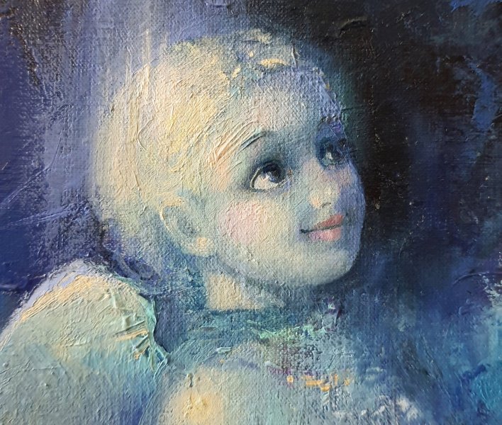 Додаткове зображення 5: Символізм Міфологічний Живопис "Коронація лева", живописець Олена Мацегора масло холст 