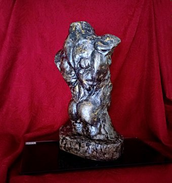 Sculpture "DIAGORAS OF RHODES / ANCIEN" by sculptor ANGEL PIANGELO Mixed method at Jose Art Gallery