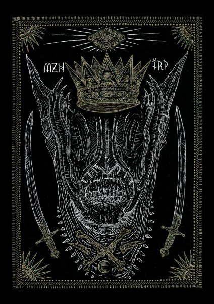 The Crowned Abyss Painting by MZNTRP - Jose Art Gallery