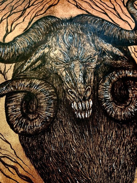 Pan's Wrath Painting by MZNTRP - Jose Art Gallery