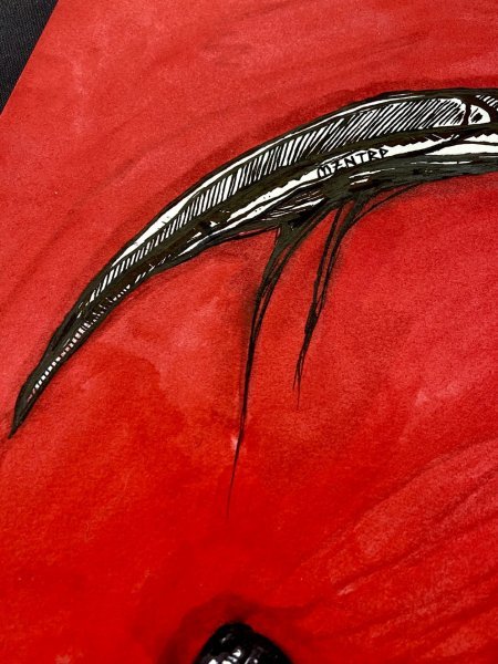 Additional view 2: Symbolism Genre Drawing The Hook by illustrator MZNTRP drawing ink paper 