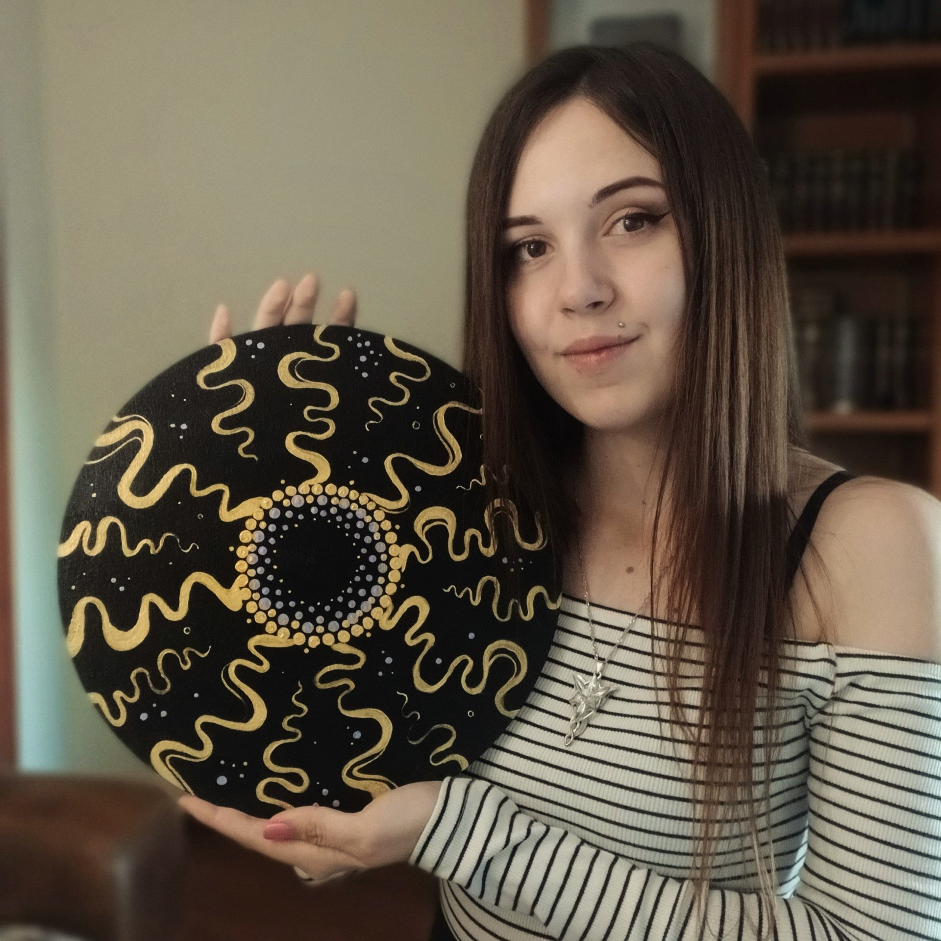 Artist Oleksandra Vilgorska