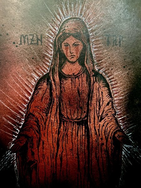 Dark Madonna Painting by MZNTRP - Jose Art Gallery