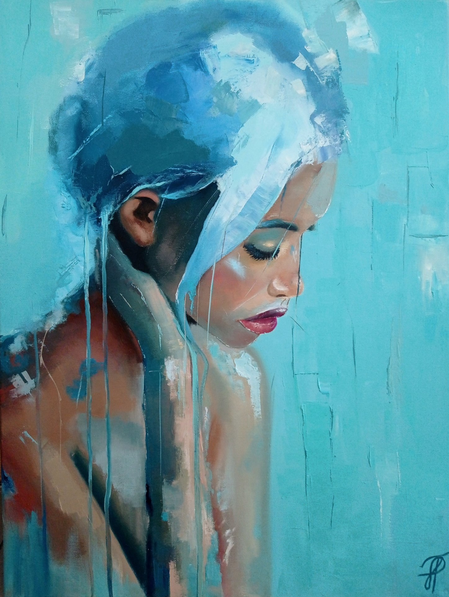 Melancholy Painting by Yulianna Tulinova - Jose Art Gallery
