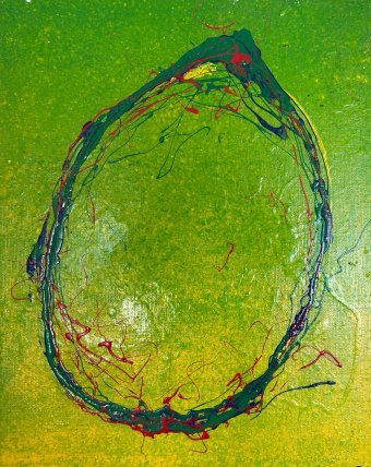 Painting "Lemon: Beauty in the ordinary." by painter Olga Melezhyk acrylic canvas at Jose Art Gallery