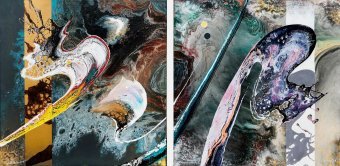 Malarstwo "Prosto do białego świata", malarz Ilham akryl płótno w Jose Art Gallery