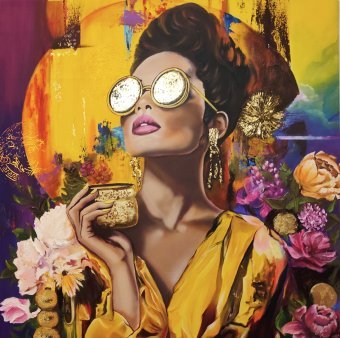 Живопис "Гармонія достатку", живописець Elena Cruz акрил холст в Jose Art Gallery