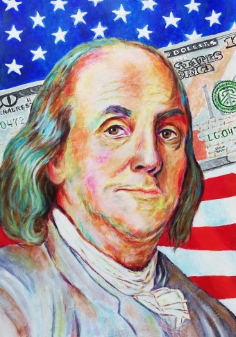 Benjamin Franklin Portrait