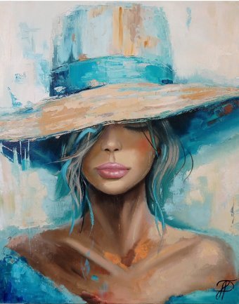 Pintura "A dónde conducen los sueños", pintor Yulianna Tulinova óleo lienzo en Jose Art Gallery