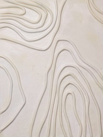 Pintura "Capas de memoria. ondas de textura", pintor Jamilya Jalil acrílico lienzo en Jose Art Gallery