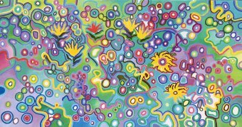 Painting "Summer mosaic" by painter Volodymyr Smoliak oil canvas at Jose Art Gallery