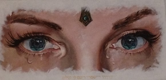 Tears of hope and strength
